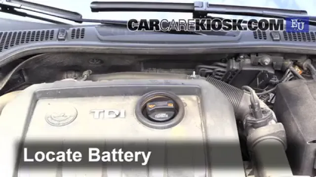 2011 Skoda Octavia TDI CR 2.0L 4 Cyl. Turbo Diesel Batterie Changement